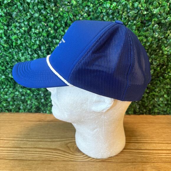 Dutch Bros Coffee Company "Always Stoked" Blue Snapback Rope Brim Trucker Hat - Picture 4 of 8